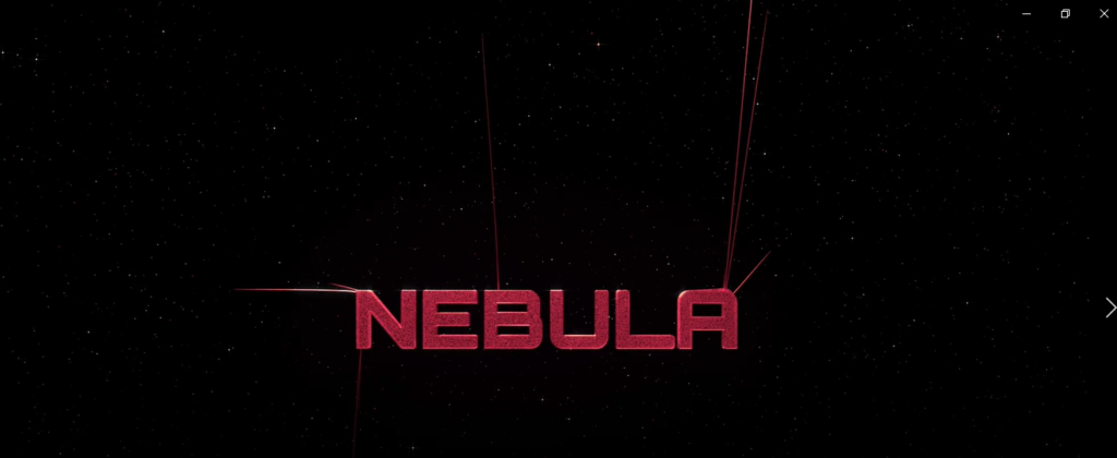 Nebula – 3D Particle Logo Animation