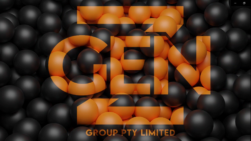 Gen Z – Textured Ball Logo Reveal