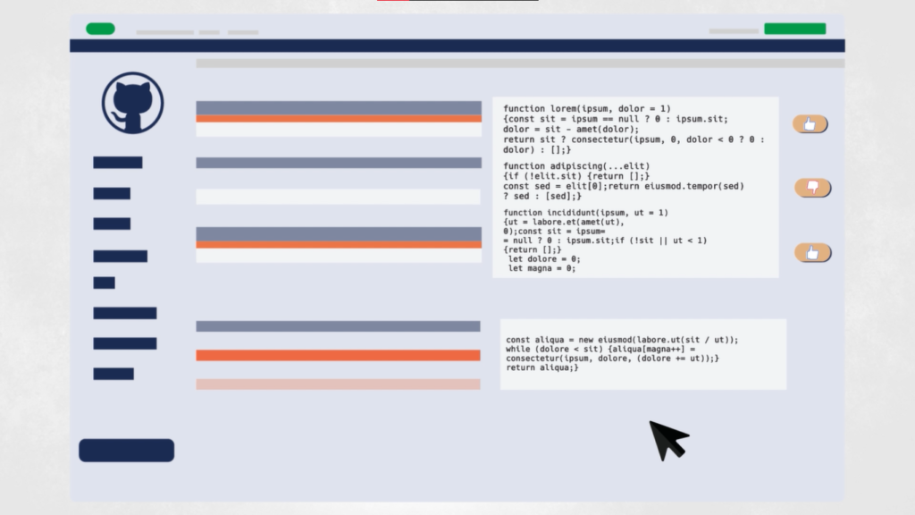 Code Review Platform – UI/UX Motion Explainer