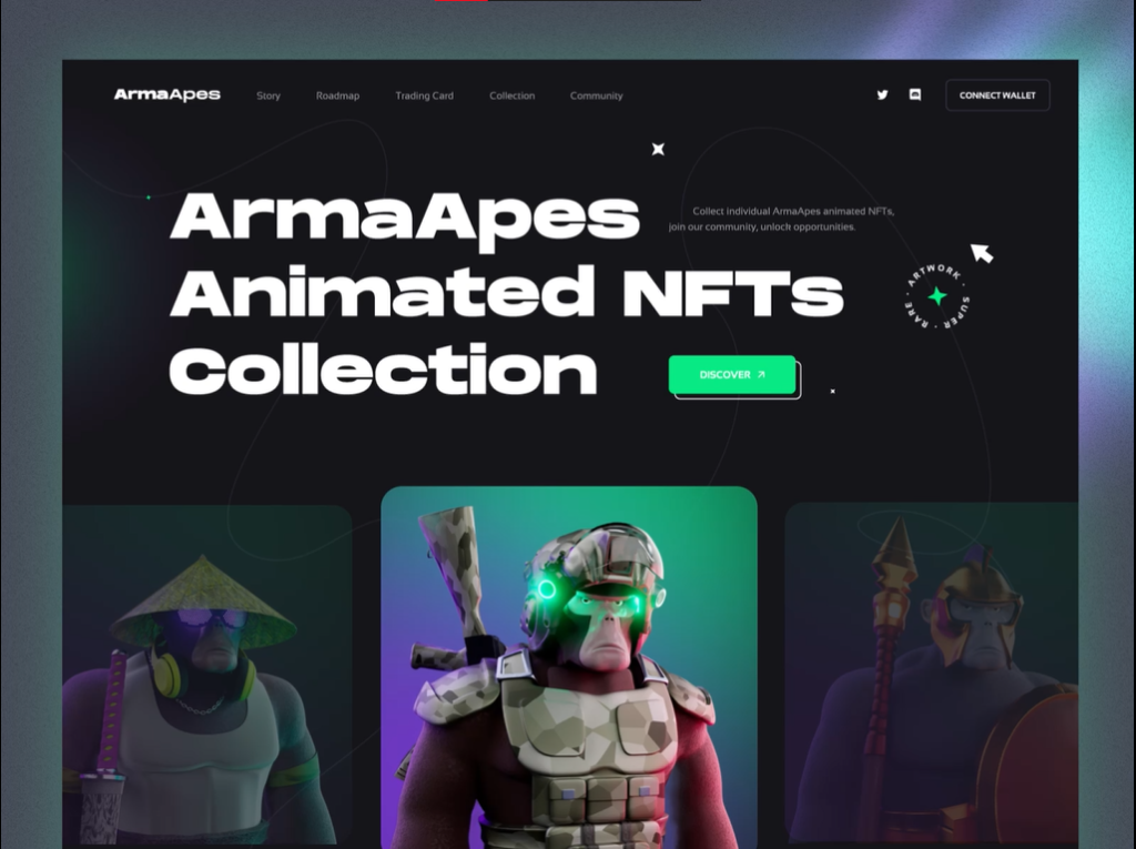 NFT Brand & Collection Motion Design