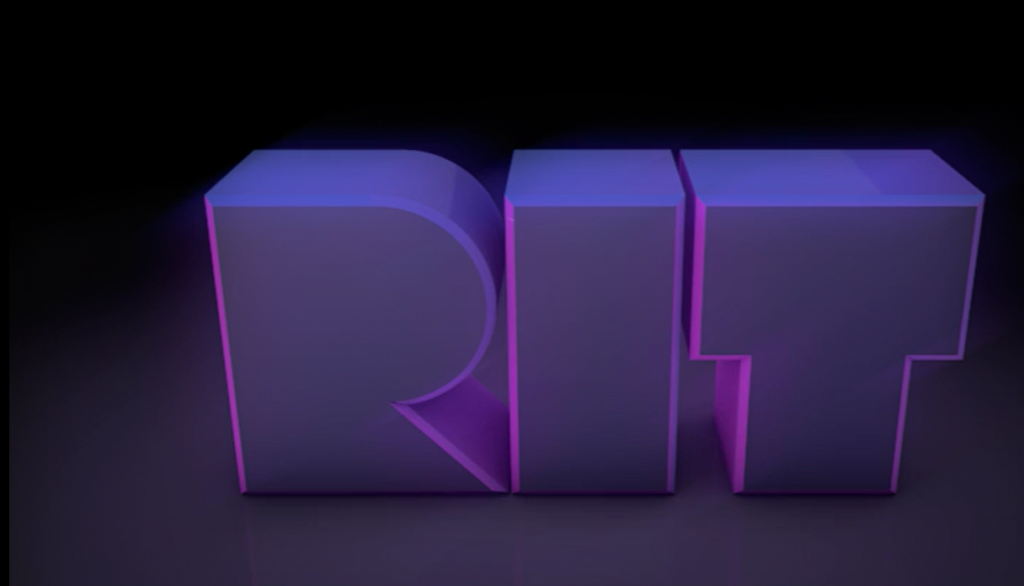 RIT – 3D Neon Logo Animation